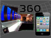 Bóng đá anh, ngoại hạng anh, lịch thi đấu euro 2012, Độc đáo ống kính quay phim Panorama 360° trên iPhone 4